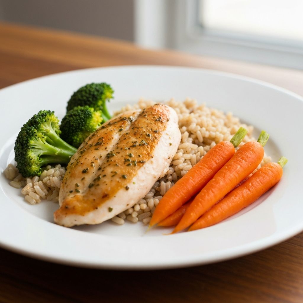 Mild Proteinreich Plan – 1800 kcal